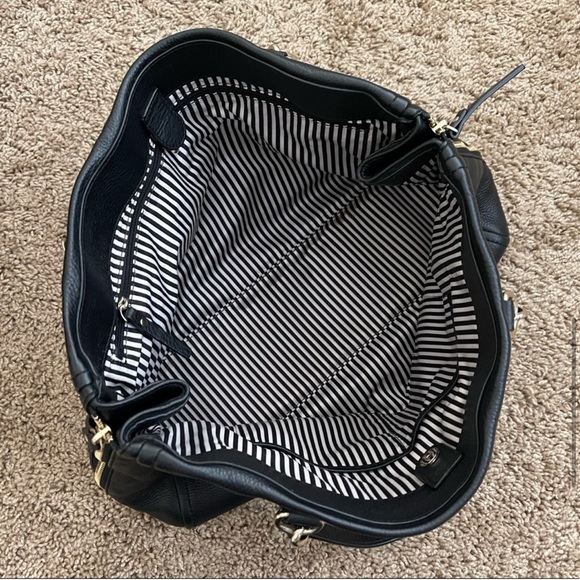 KATE SPADE black leather tote bag - Picture 8 of 14
